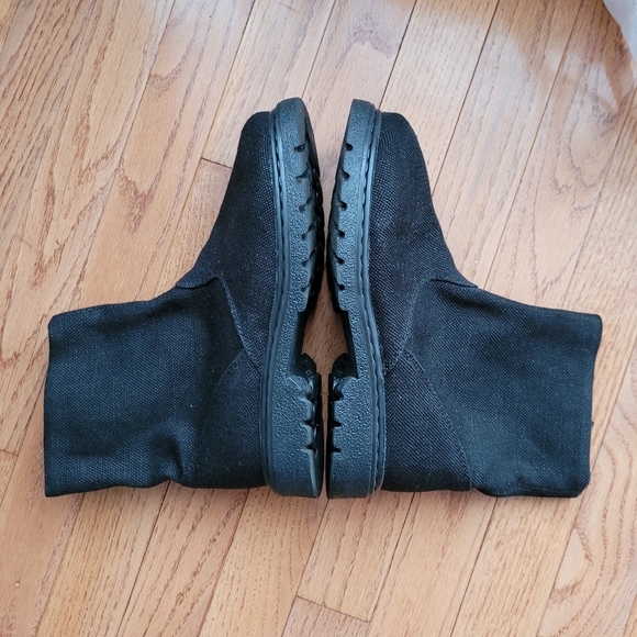 Hemp Bootie Rawganique City Boots Zipper Eco-Dye Biodegradable - Picture 6 of 10